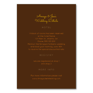 Ankara Mariage Africain Détails Carte d'insertion 