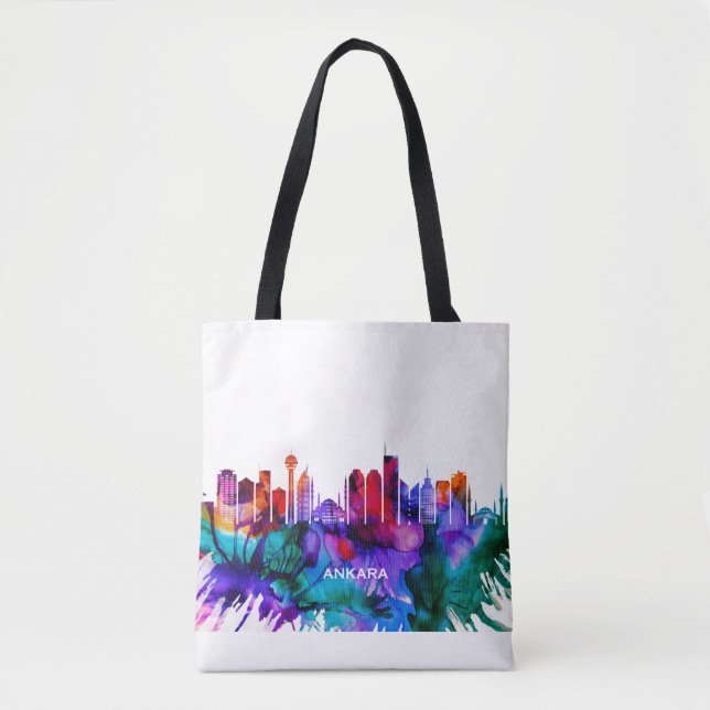 Ankara Skyline Tasche (Vorderseite)