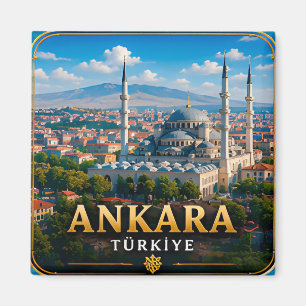 Ankara Türkei Anatolische Hauptstadt Reise 📍 Magnet