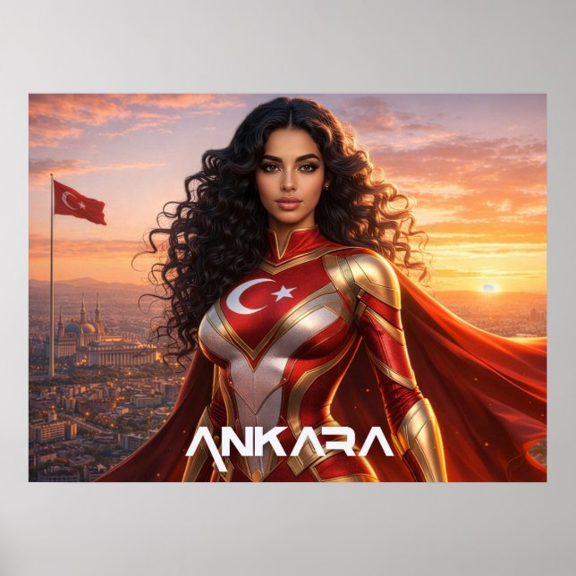 ANKARA - TÜRKEI POSTER (Vorne)