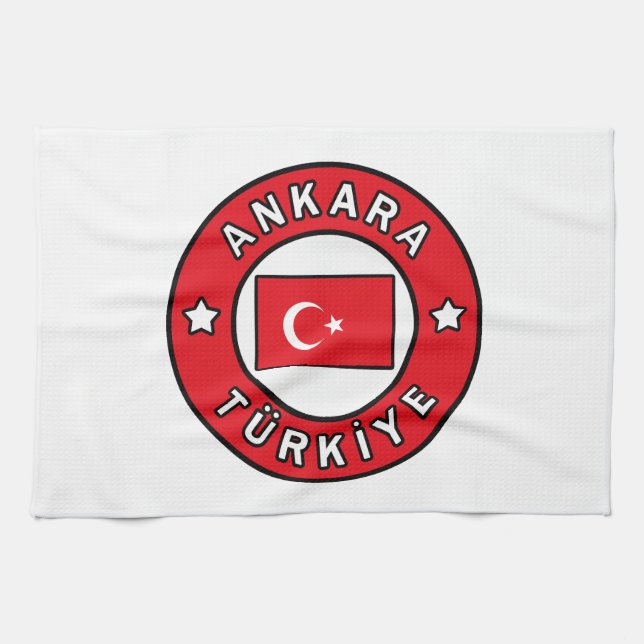 Ankara Türkiye Geschirrtuch (Horizontal)