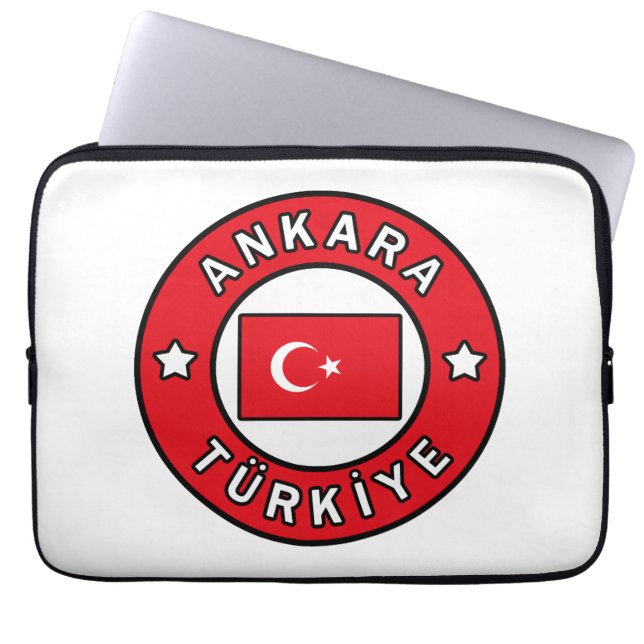 Ankara Türkiye Laptopschutzhülle (Vorderseite)