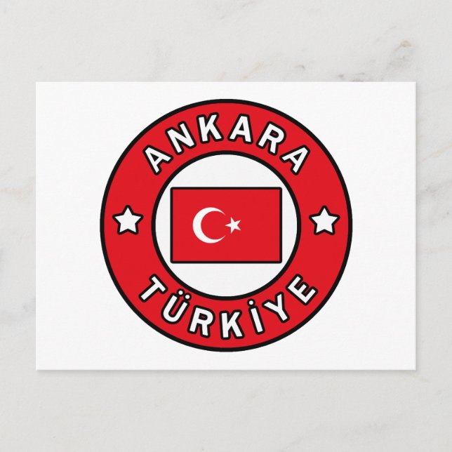Ankara Türkiye Postkarte (Vorderseite)