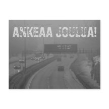 Ankeaa joulua joulukortti