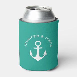 Anker Aquamariner grüner Individuelle Name für die Dosenkühler