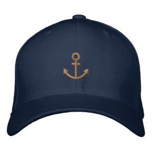 Anker Bestickte Baseballkappe