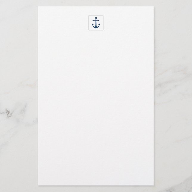 Anker Briefpapier (Vorderseite)