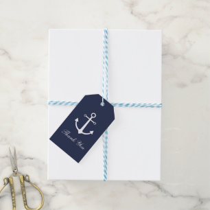 Anker danken Ihnen Geschenk-Umbauten Geschenkanhänger