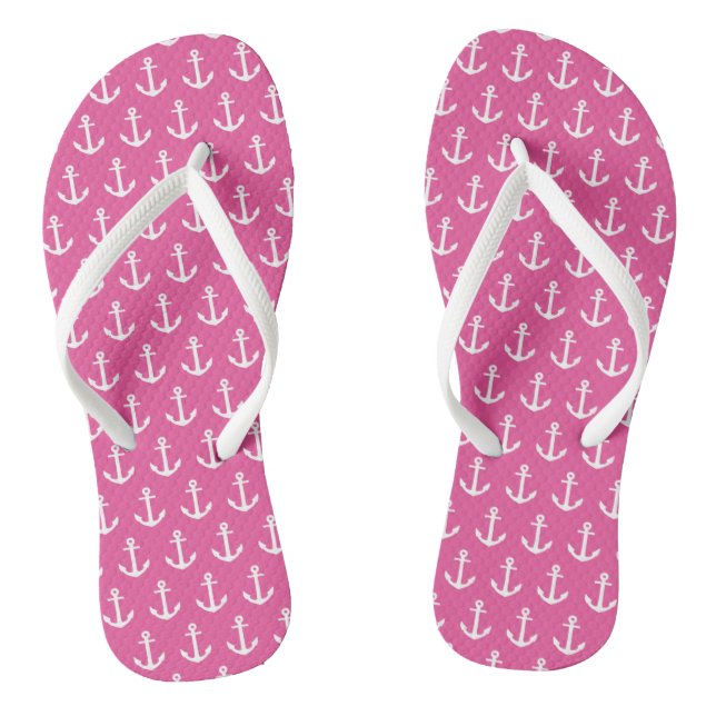 Anker den Sandalen in des Rosa-| (Fußbett)
