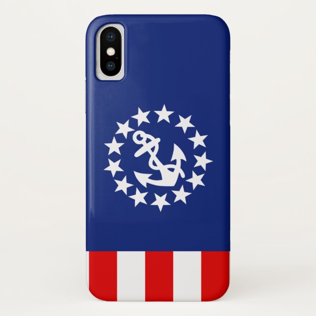 Anker der amerikanischen Flagge Case-Mate iPhone Hülle (Rückseite)