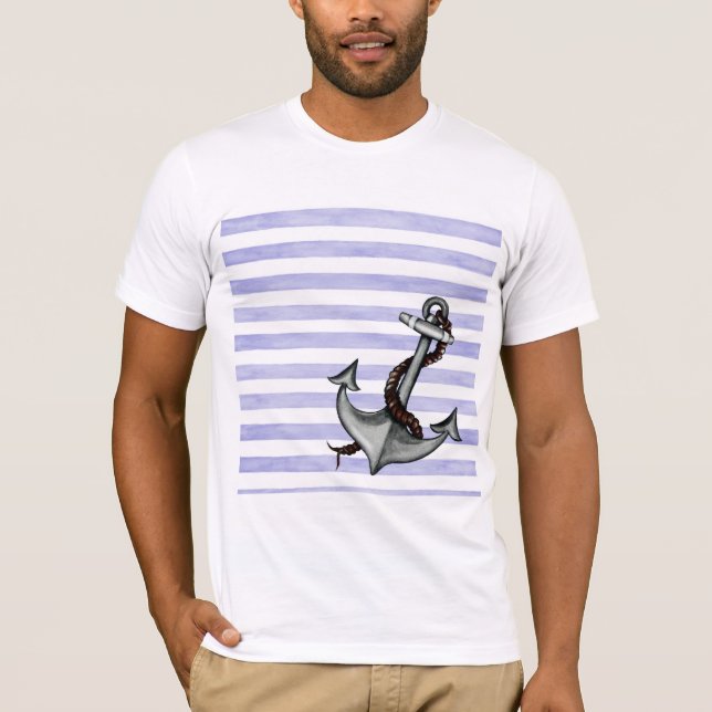 Anker des Schiffes T-Shirt (Vorderseite)