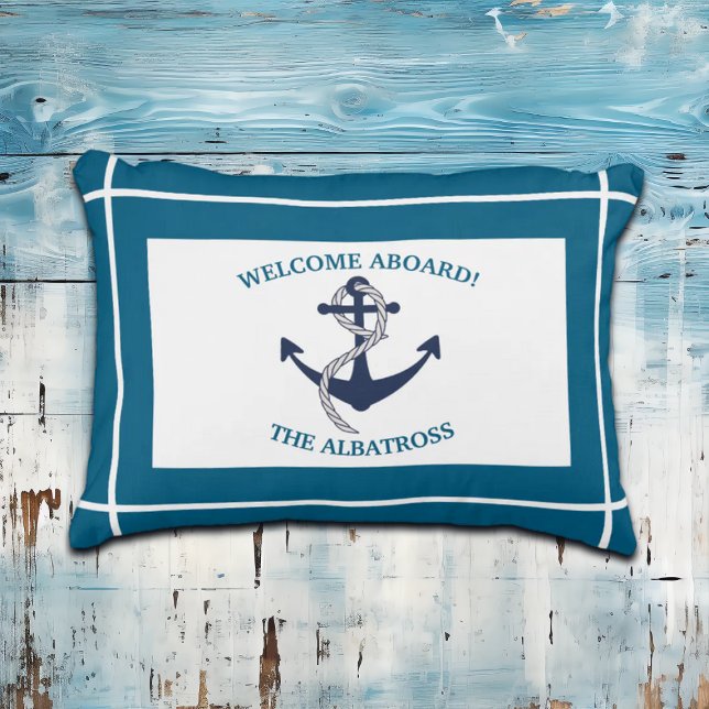 Anker für benutzerdefinierte Nautikmuster Dekokissen (Von Creator hochgeladen)