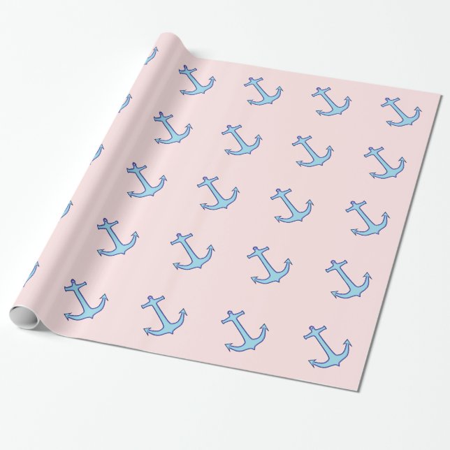 Anker Geschenkpapier (Ungerollt)