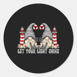 Anker Gnome Christliches Sprichwort Lasse Ihren Li Runder Aufkleber
