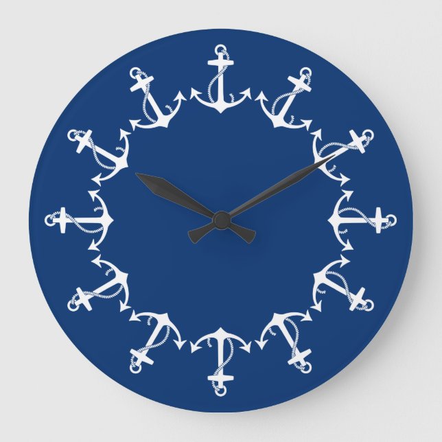 Anker Große Wanduhr (Vorderseite)
