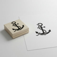 Anker Holzstempel