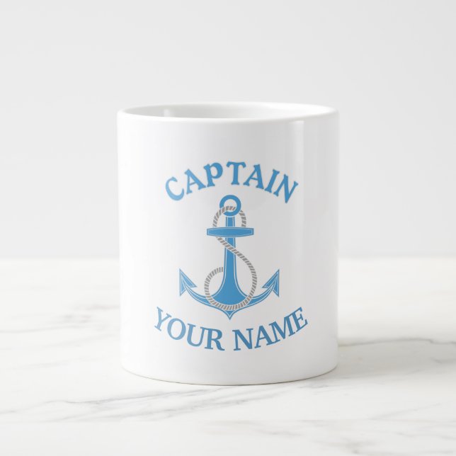 Anker Jumbo-Tasse (Vorderseite)