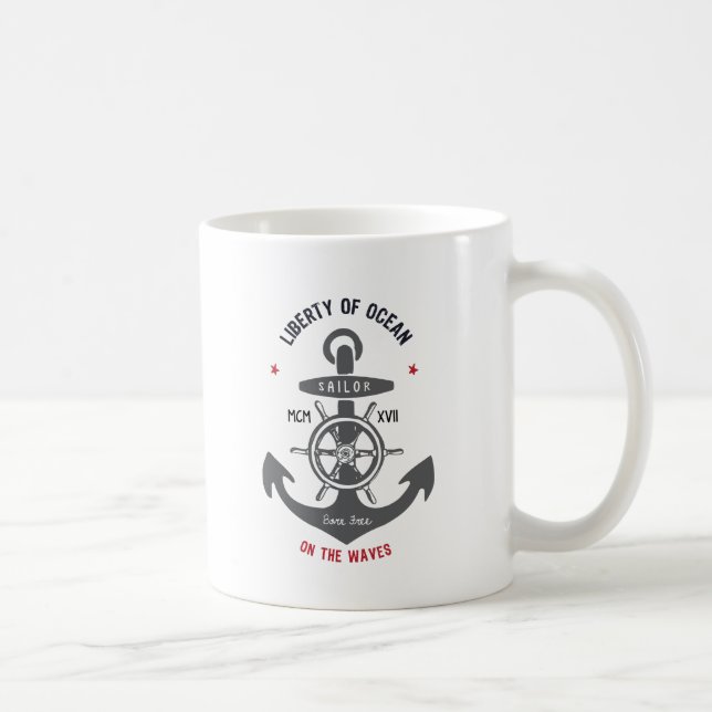 Anker lichten kaffeetasse (Rechts)