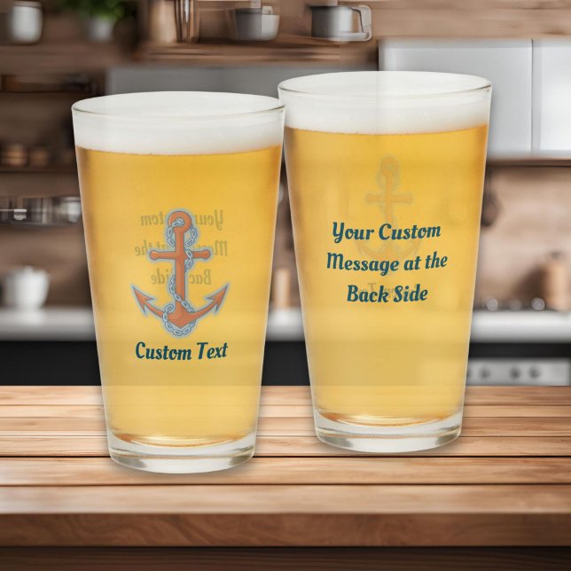 Anker mit Kette Glas (Von Creator hochgeladen)