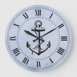 Anker nautisch große wanduhr