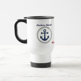 Anker-personalisierte Gruppen-Kreuzfahrt-Tasse Reisebecher