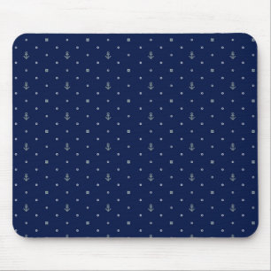 Anker Polka Punkte Muster Mousepad