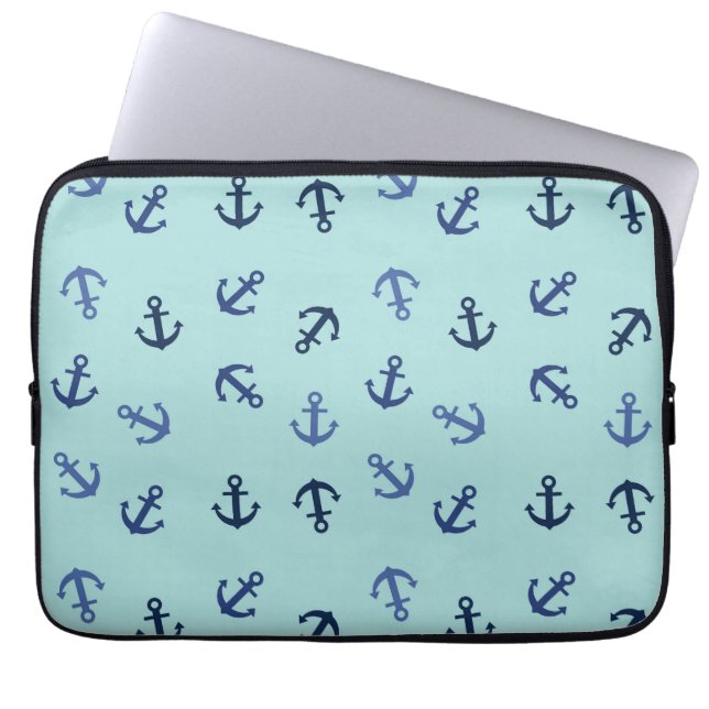 Anker Sommer Laptopschutzhülle (Vorderseite)