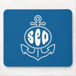 Anker und das Meer Mousepad