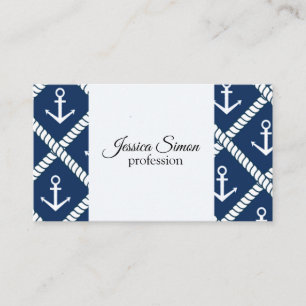 Anker und Krabben Visitenkarte
