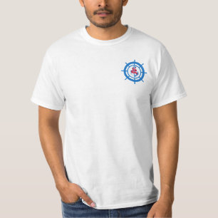 Anker und Lenkrad T-Shirt
