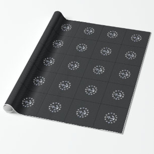 Anker und Sterne der Marine Geschenkpapier