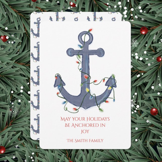 Anker Weihnachtskarte Einladung (Von Creator hochgeladen)