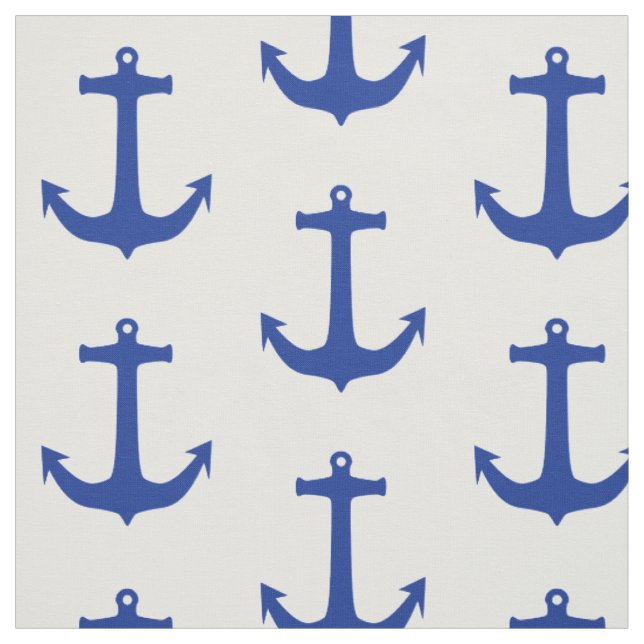 Ankerblau + Ihre Ideen Stoff (Muster)