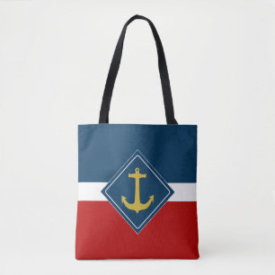 Ankergold + Ihr Hintergrund & Ihre Ideen Tasche