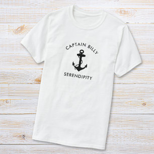 Ankerkapitäne für klassische Boote T-Shirt