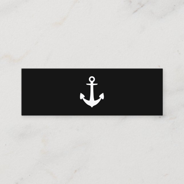 Ankermini Mini Visitenkarte (Vorderseite)