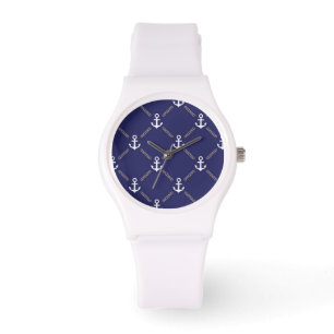 Ankermuster Armbanduhr