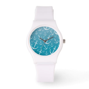 Ankermuster Armbanduhr