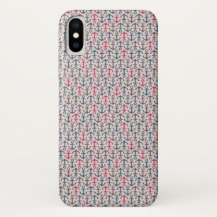 Ankermuster iPhone X Hülle