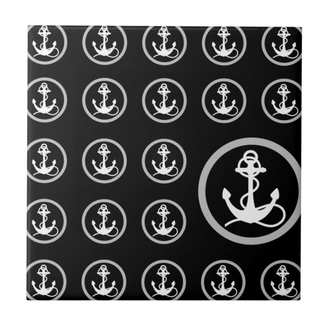 Ankermuster Fliese (Vorderseite)