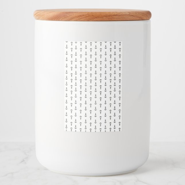 Ankermuster Lebensmitteletikett (Vorderseite)