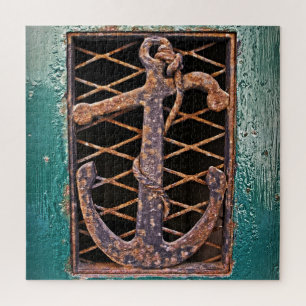 Anker's Away - Antique Door Italien - 20x20 -676 p