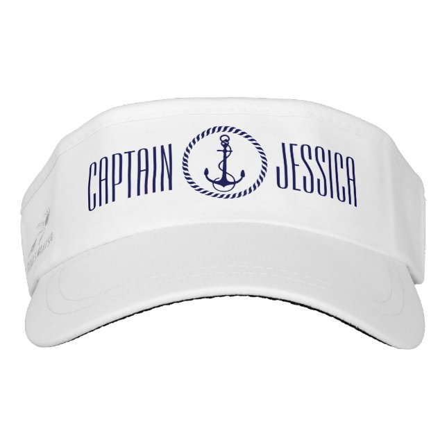 Ankerschiff für das blaue Schiff und Blaudraht Visor (Vorderseite)