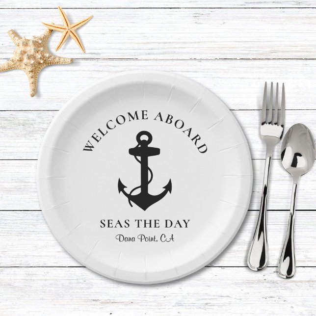 Ankerschiff Pappteller (Von Creator hochgeladen)