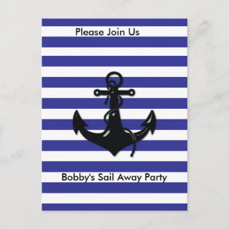 Ankerschiff Postkarte