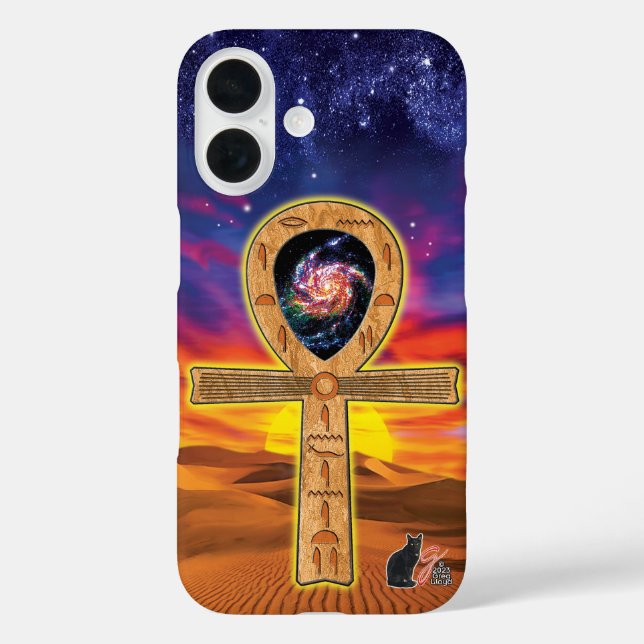 Ankh Case-Mate iPhone selten gibt Fall iPhone 16 Hülle (Rückseite)