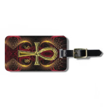 Ankh Gold Goddess Custom Initials