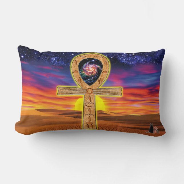 Ankh Lendenkissen (Vorderseite)
