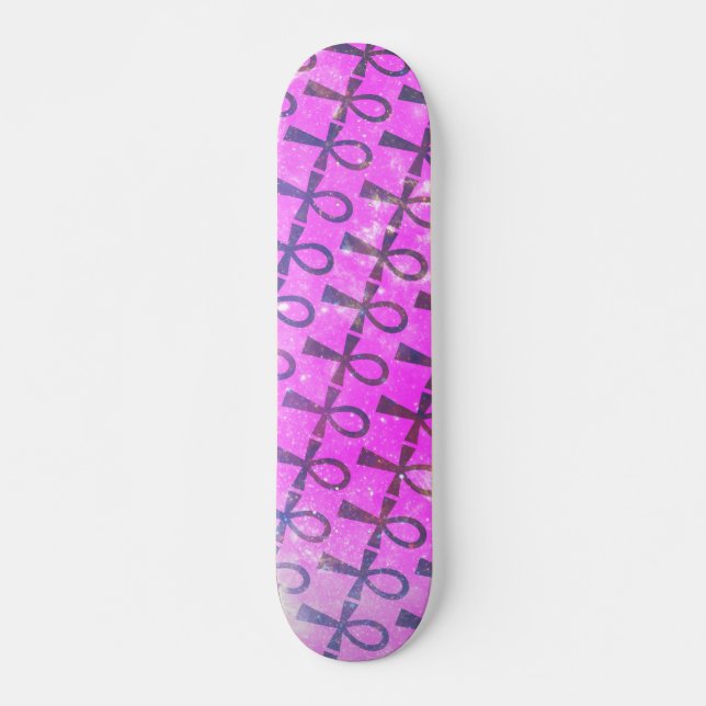 Ankh Pattern Skateboard (Vorne)