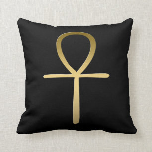 Ankh queres ägyptisches Symbol Kissen